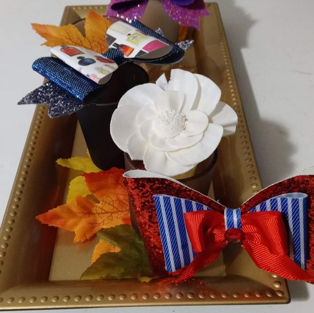 Hair bow home made